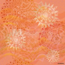 Image de Beautiful texture with ornaments in warm colors